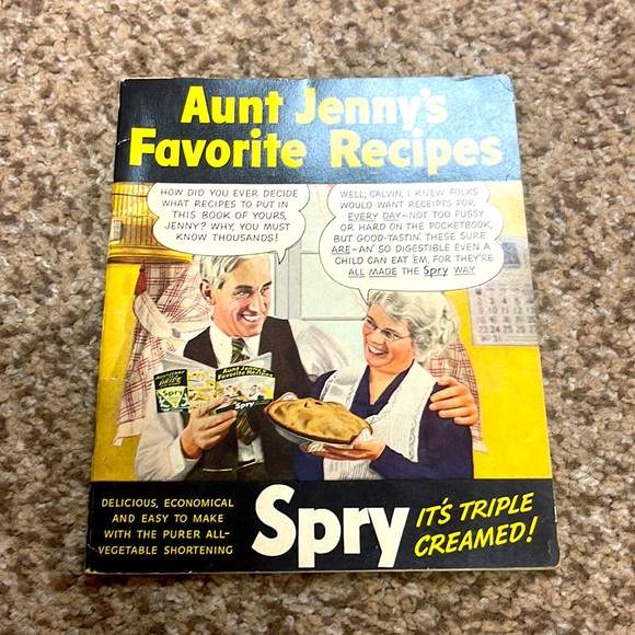 Aunt Jenny’s Favorite Recipes cook book - Picture 1 of 8